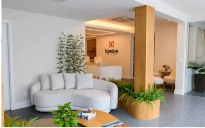 Recepção Instituto Lipelife